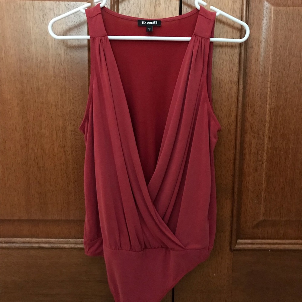 Express V Neck Bodysuit